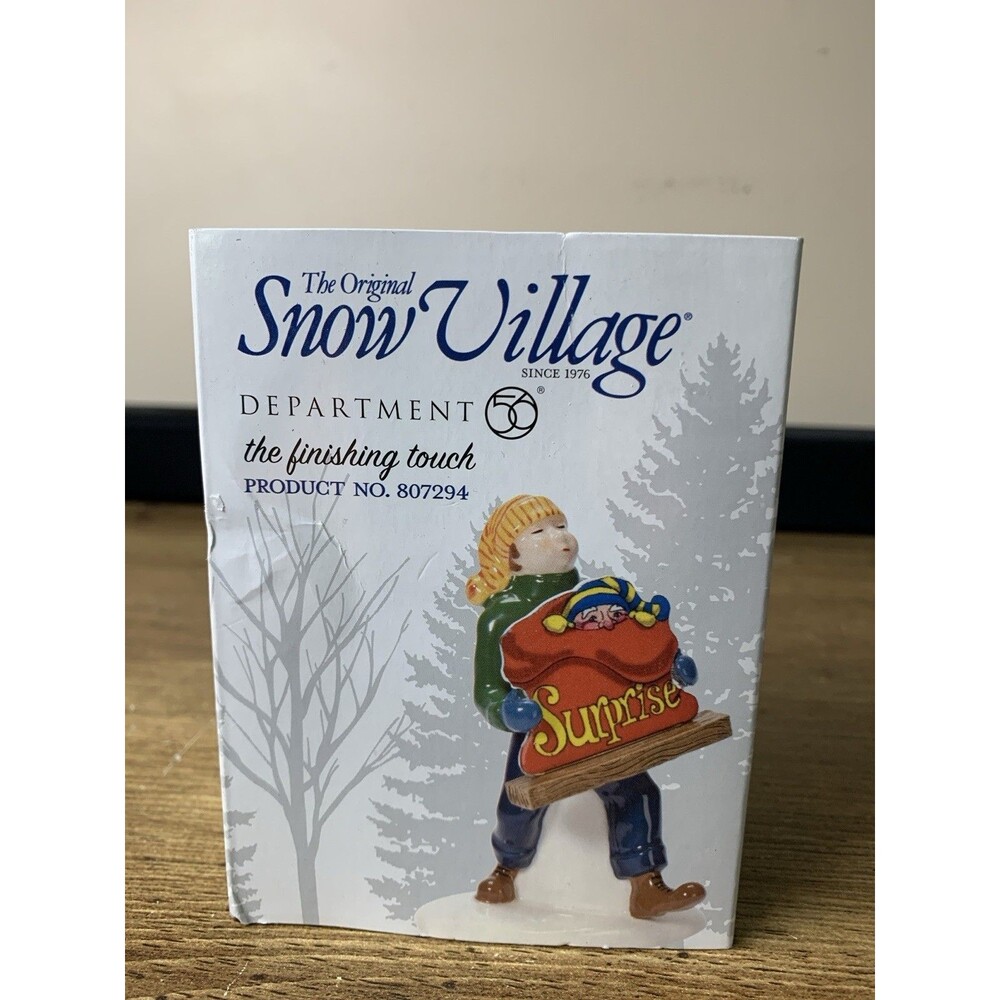 Department 56 Snow Village The Finishing Touch 2010  #807294